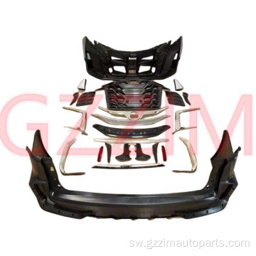 Sienna 2022 Front nyuma bumper upande skirt bodykits